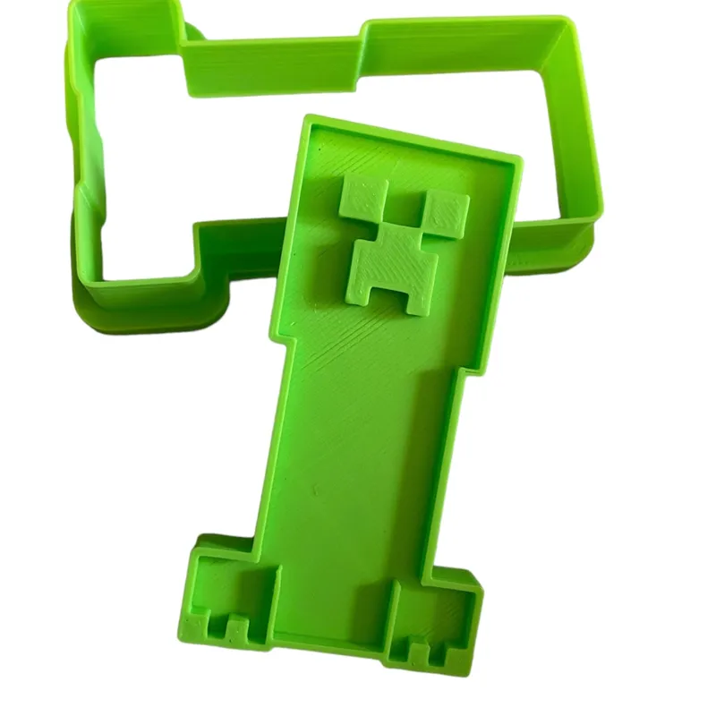 Creeper Minecraft cookie cutter