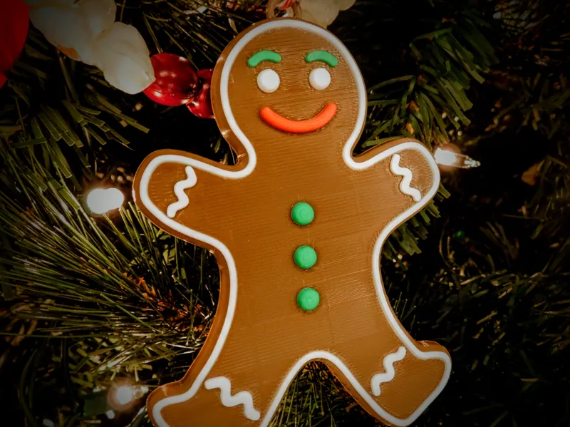 Gingerbread Man Ornament