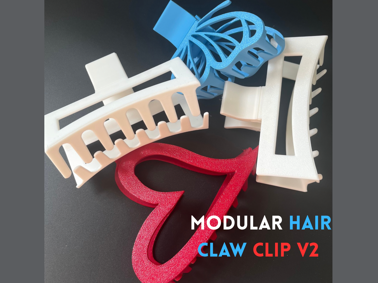 Modular Hair Claw Clip V2