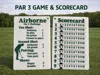 "His" - Green, male golfer on back.