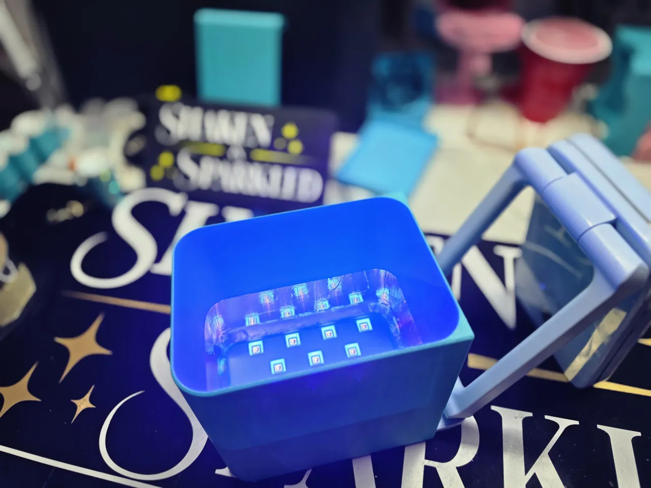 UV Resin LED curing shroud for LET'S RESIN UV Lamp view 4