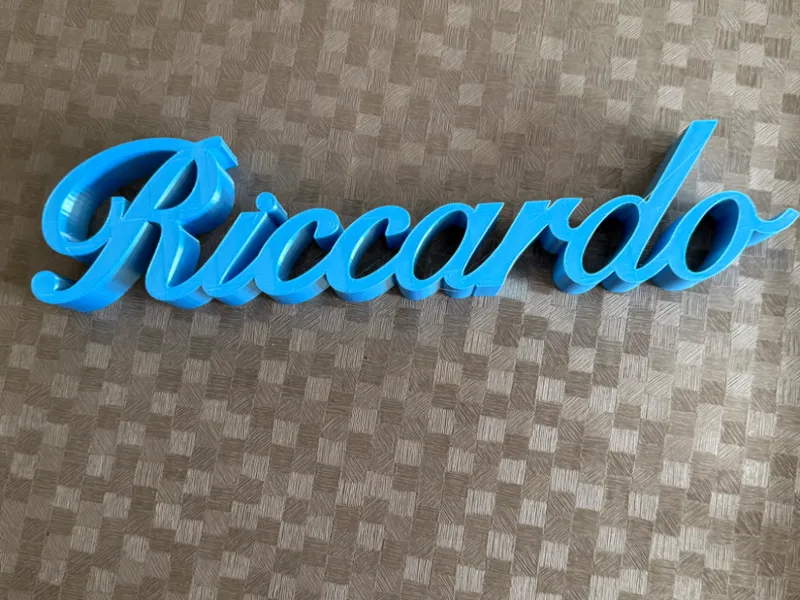 Riccardo in 3D