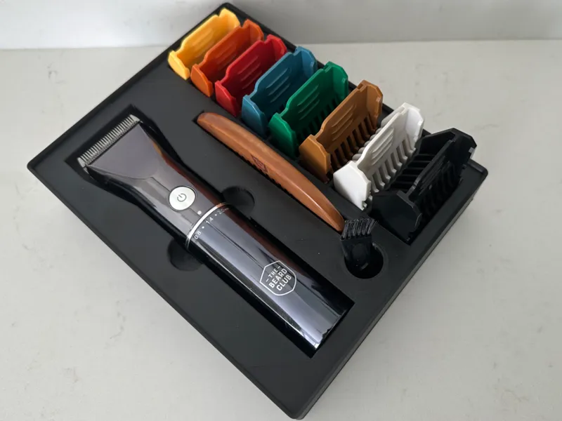 Beard Club PT45 Trimmer & Guards — Gridfinity Bin