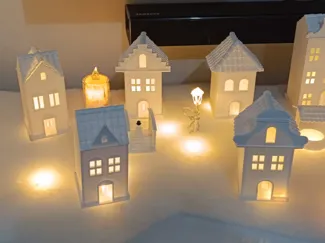 Small Christmas Village