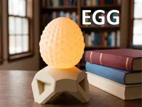 Base and Egg - 0.2mm layer, 2 walls, 10% infill
