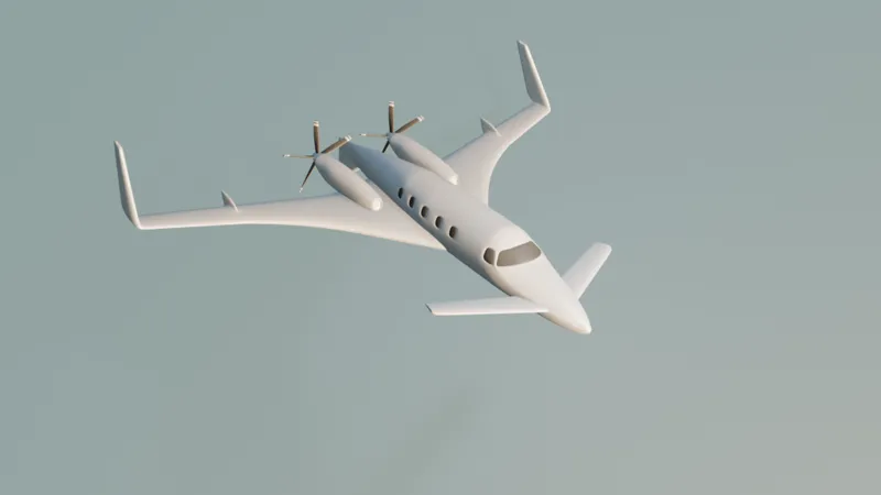 Beechcraft starship replica model