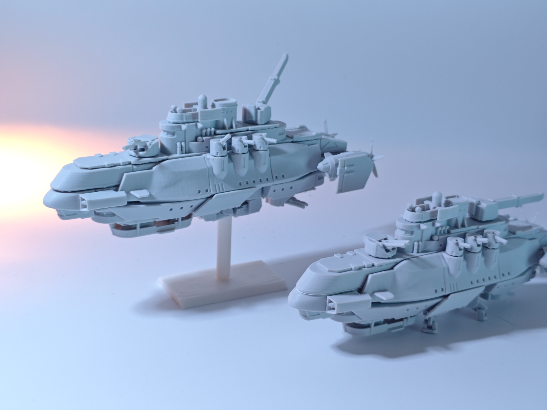 Miniatura 1 do modelo 3D 飞行船〔奥鲁拉级护卫舰〕