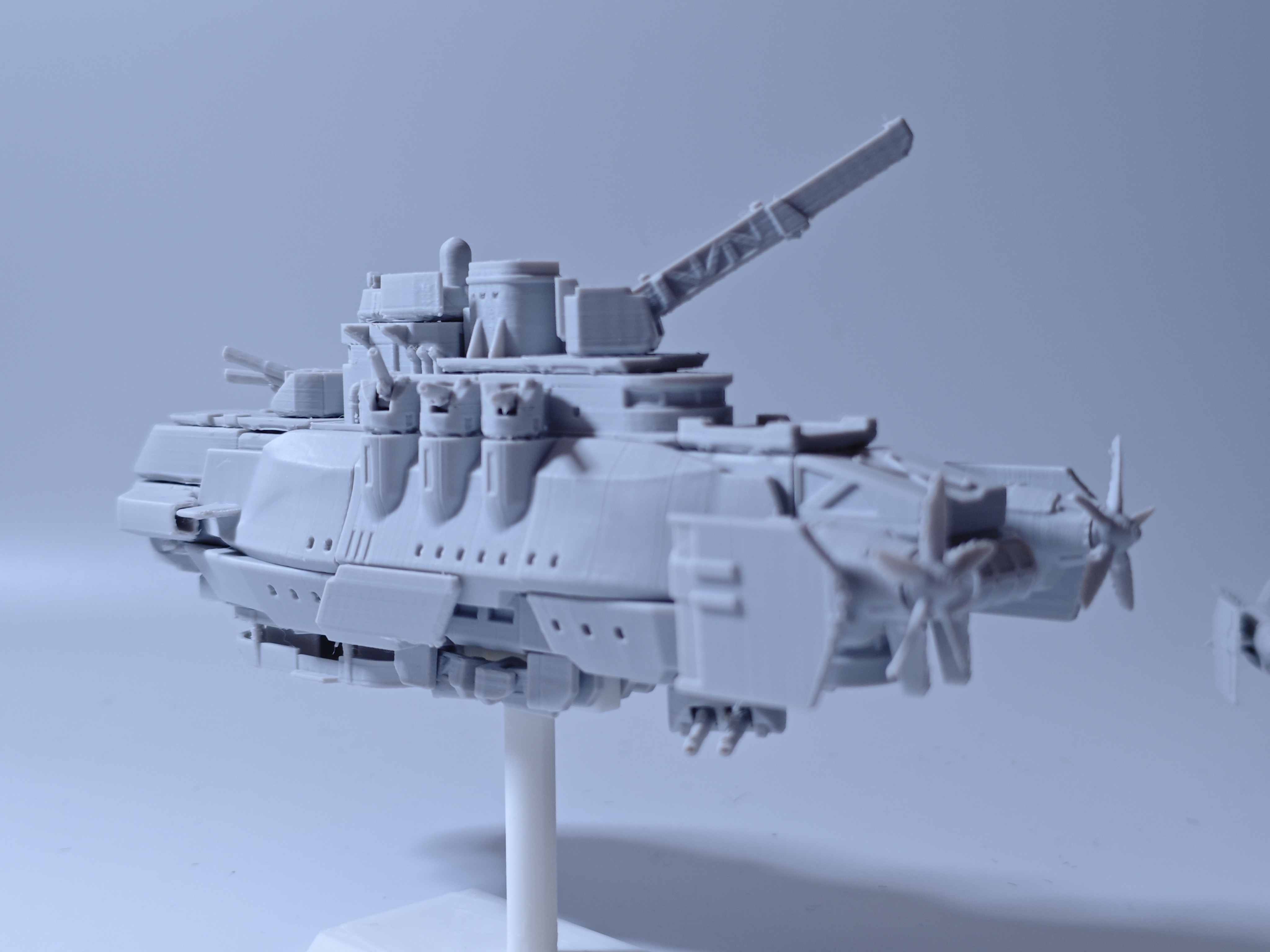 Miniatura 2 do modelo 3D 飞行船〔奥鲁拉级护卫舰〕