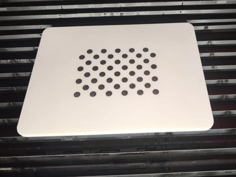 Calibration card laser falcon