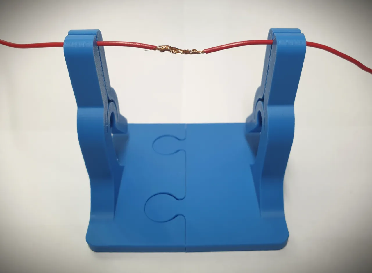Soldering Wire, Cable Holder with Clamps view 3