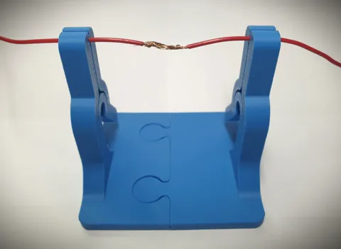 Soldering Wire, Cable Holder with Clamps view 3