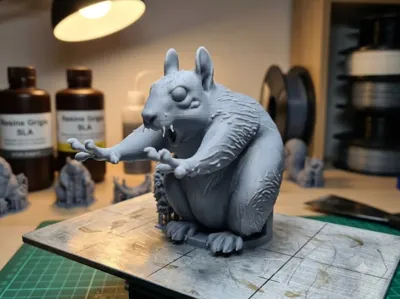 Angry squirrel