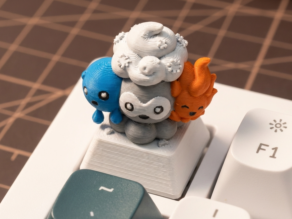 Castform – Pokémon Mechanical Keyboard Keycap