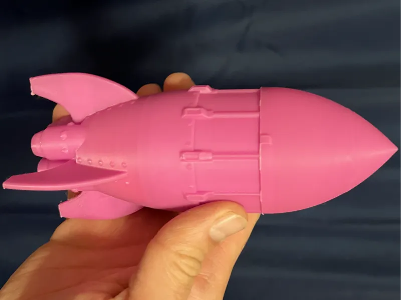 Retro Rocket container