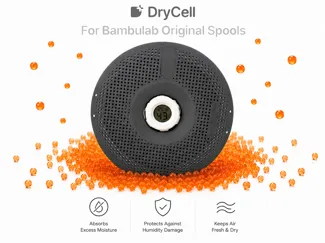 DryCell | Bambu Spools Desiccant Core | AMS Ready