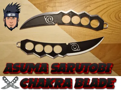 Asuma Sarutobi Chakra Blade