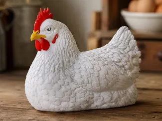 Farm House Ranch Chicken Figurine Home Decor