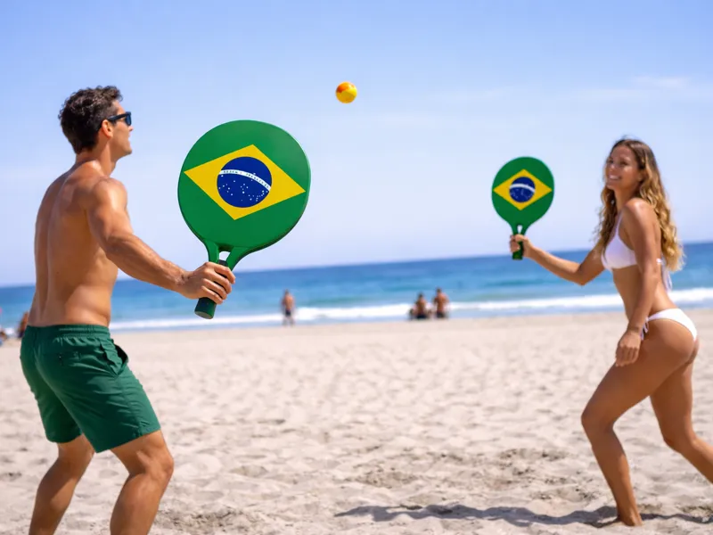 Brazil Beach Paddle Raquet