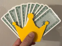 Porte-cartes à jouer en forme de couronne — photo 2