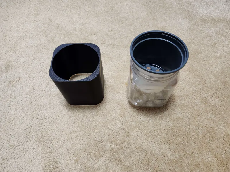 Light Shield for Hydroponic Container