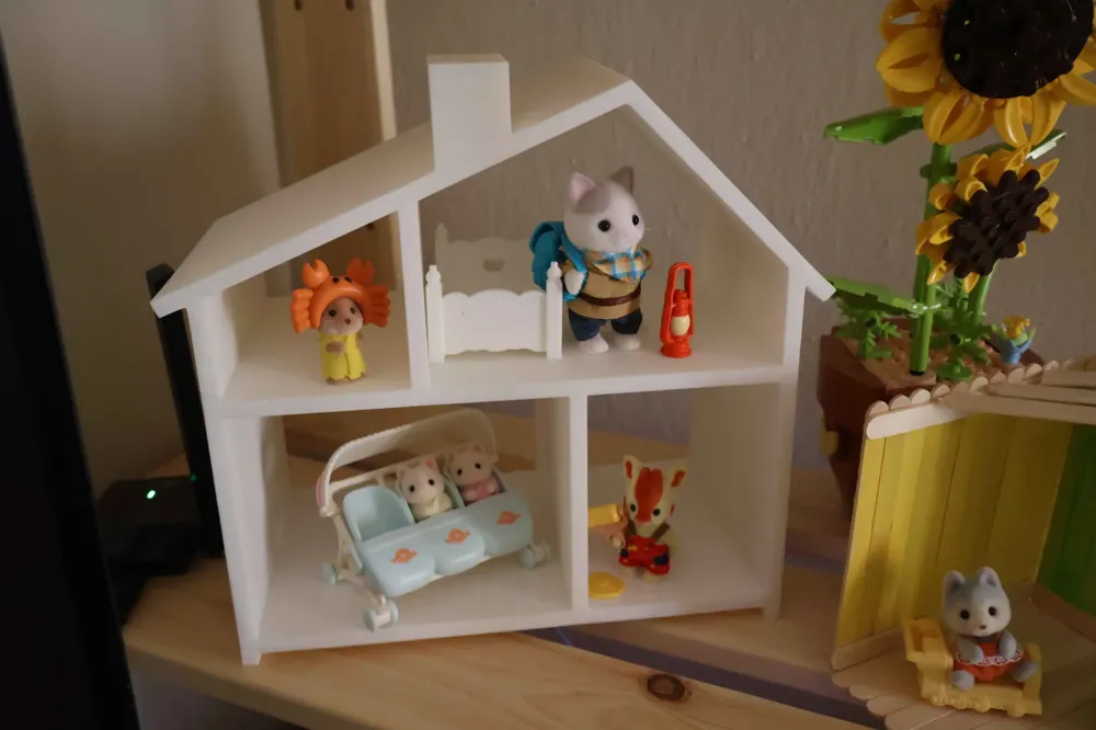 FLISAT Dollhouse Display - Free 3D Print Model - MakerWorld