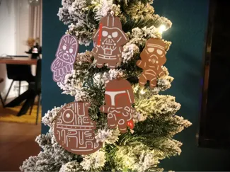 Star Wars Cookies Christmas Tree Ornaments