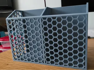 Hex-Grid Magnetic Locker Organizer