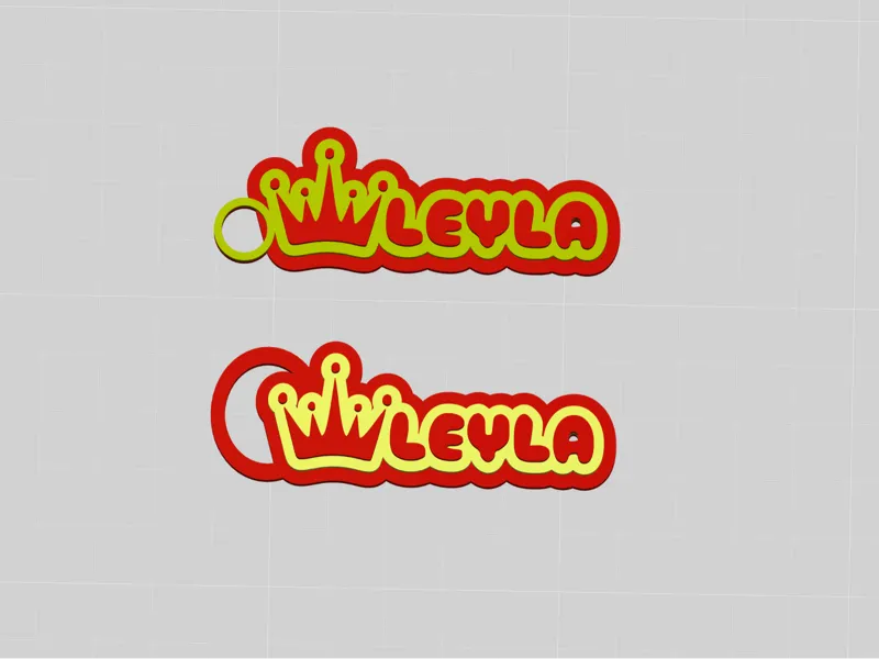 Queen Leyla sign logo