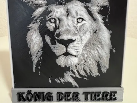 3D gedrucktes Bild