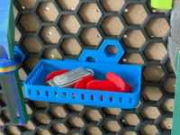 Petit plateau pour mur de rangement en nid d'abeille (HSW) — photo 1