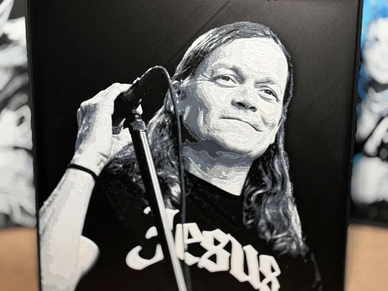Brad Arnold Tribute - HueForge