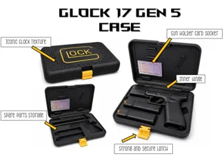 GLOCK 17 gen 5 transport case 