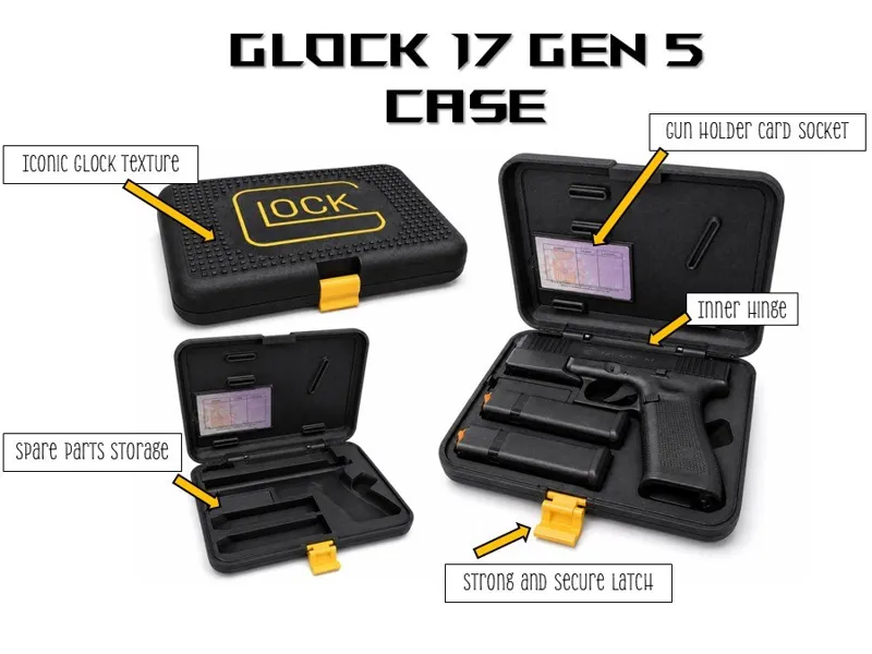 GLOCK 17 gen 5 transport case 
