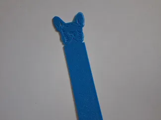 French buldog bookmark