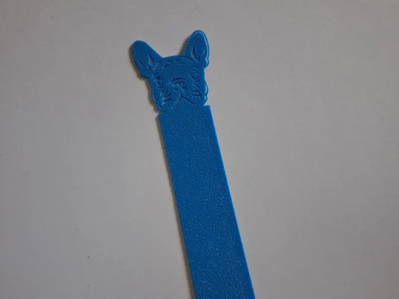 French buldog bookmark