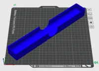 0.2mm layer, 2 walls, 15% infill - 1x7 bin only
