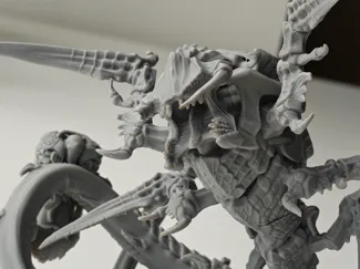 Angry Worm - optimized supports