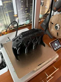0.12mm layer, 2 walls, 10% infill, 0.4 mm nozzle