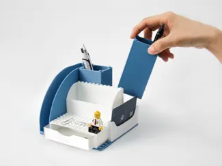 BRICKS DESK ORGANIZER WITH LEGOO