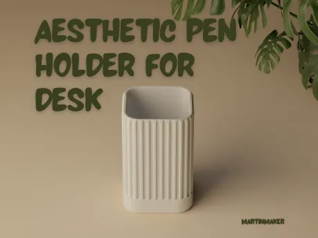 Aesthetic Pen Holder for Desk