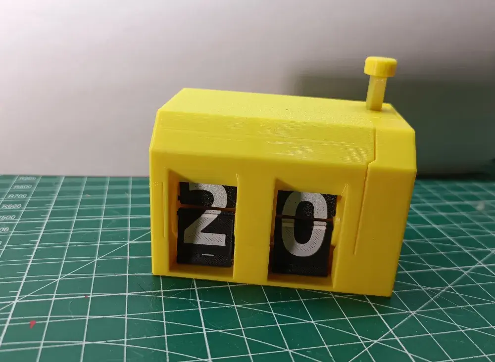 Miniatura 2 do modelo 3D 解压翻页计数器【纯拼装】【无胶水五金】