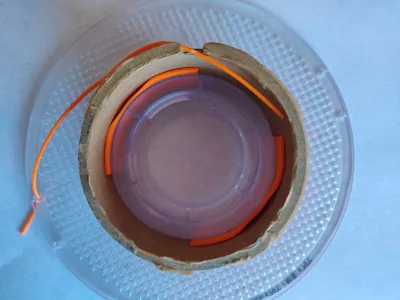 Filament spool cover, for cardboard, crooked or defective spools. by ...