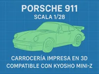 Carrosserie Porsche 911 pour Kyosho Mini-Z — photo 1
