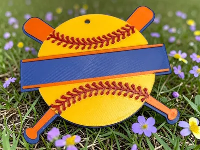 Softball Bag Tag