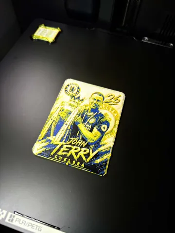 Modelo para impresión 3D: John Terry Legend Card — vista de referencia 5