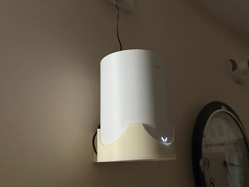 Wall Mounted Cylindrical (Round) Router Stand