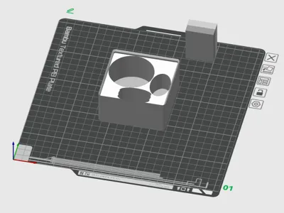 Gridfinity MK3 Super Glue and Activator Holder