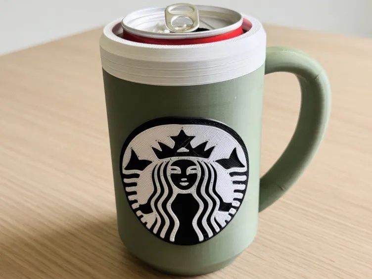 Can holder - coffee logo
