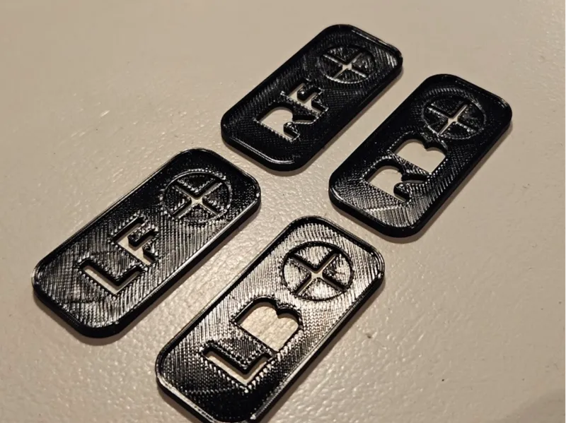 Tire tags in TPU (english and swedish versions)
