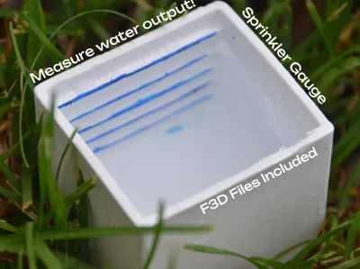 Sprinkler Watering Gauge